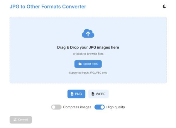 JPG TO PNG & WEBP CONVERTER - Image 2