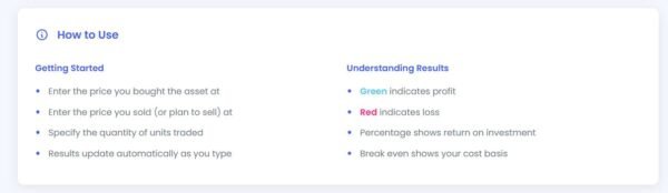 PROFIT & LOSS CALCULATOR - Image 4