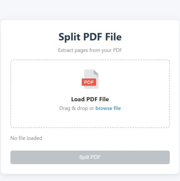 SPLIT PDF - Image 2