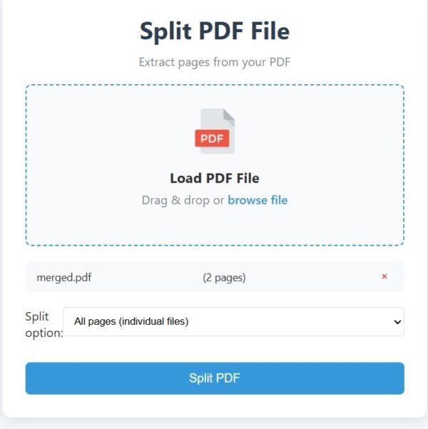 SPLIT PDF - Image 3