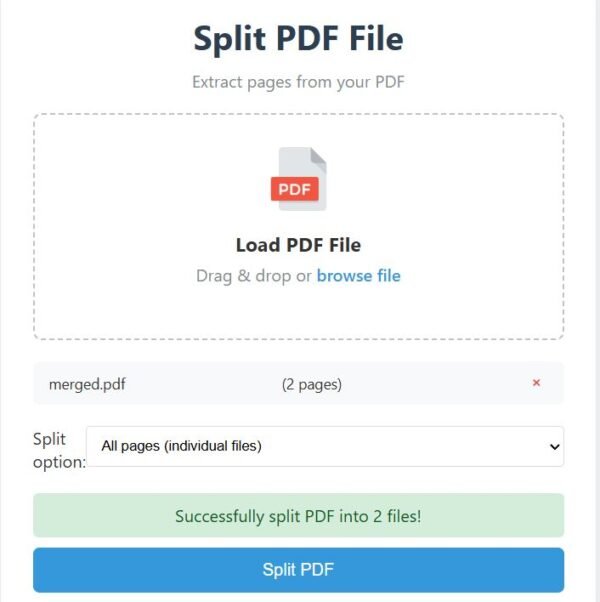 SPLIT PDF - Image 4