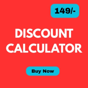 DISCOUNT CALCULATOR